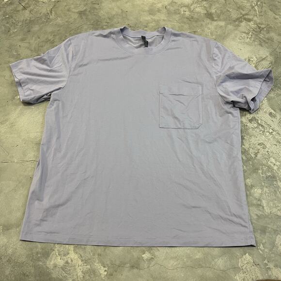 Lululemon Fundamental Oversized Pocket T-Shirt Purple (LM3ERVS) Men’s Size XL - Picture 1 of 7